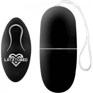 LATETOBED Вибро яйце с дистанционно управление Ecoblack черно