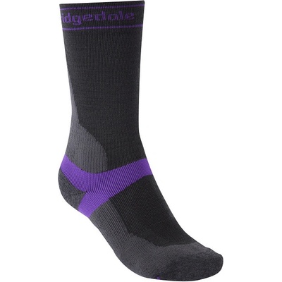 Bridgedale MTB Mid Season Weight T2 Merino Sport Boot dámske ponožky charcoal