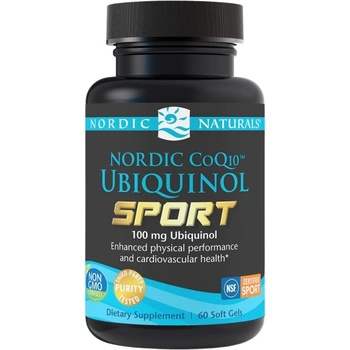 Image 1 of Nordic Naturals Nordic CoQ10 Ubiquinol Sport 100 mg [60 Гел капсули]