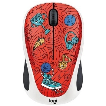 Logitech M238 Wireless Mouse Doodle Collection 910-005054