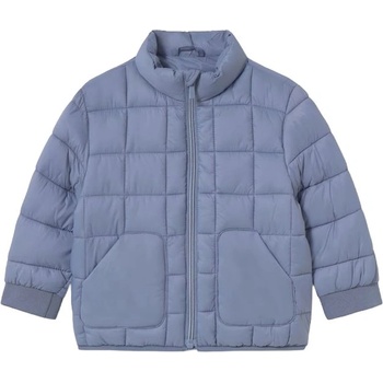 Mayoral Ватирана шуба Mayoral - С джобове, светлосиня, soft, 12 м (15-02423-011-12M)