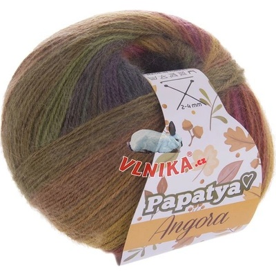 Kamgarn Příze Angora Batik 556-43