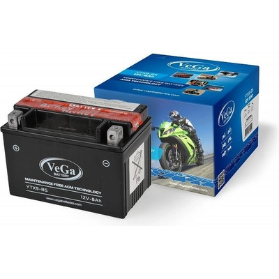 VEGA 8Ah left+ YTX9-BS