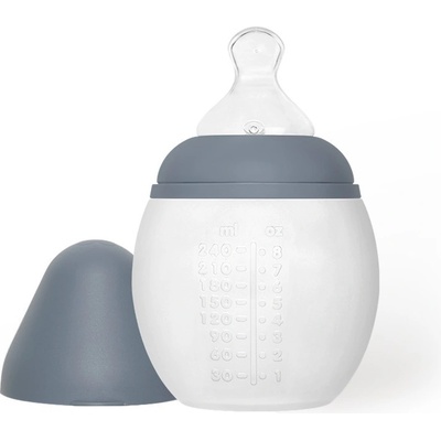 Elhée kojenecká antikoliková lahev Blue Grey 240 ml