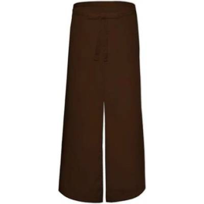 Link Kitchen Wear Bistro zástěra s rozparkem X962 Brown 100x100cm