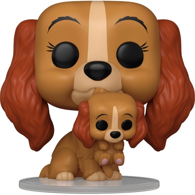 Фигура Funko POP! Disney: Lady & the Tramp - Lady with Puppy (70th Anniversary) #1553 (100955)