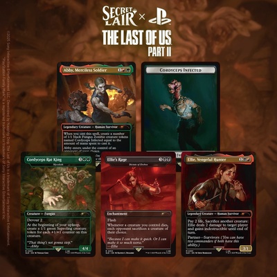 Magic the Gathering Magic the Gathering: Secret Lair x The Last of Us: Part II (Non-Foil) (WOCD52340000)