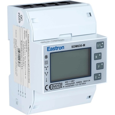 VCX Trojfázový elektromer SDM 630 MODBUS V3