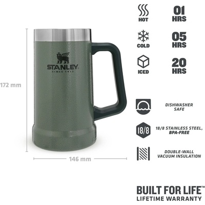 STANLEY The Big Grip Beer Stein 0,7 l