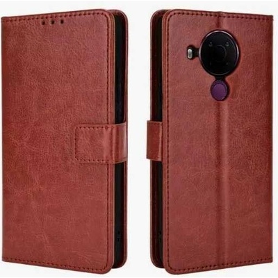 TT-TopTechnology Kožené pouzdro Nokia 3.4, Nokia 5.4 hnědé – Sleviste.cz