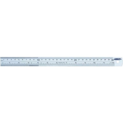 INSIZE Ocelové měřítko se stupnicí z obou stran typ 7110 500mm / 20"