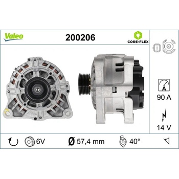 generátor VALEO 200206