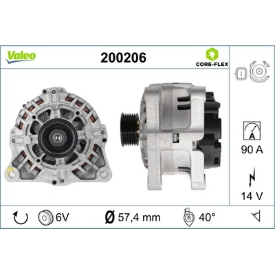 generátor VALEO 200206