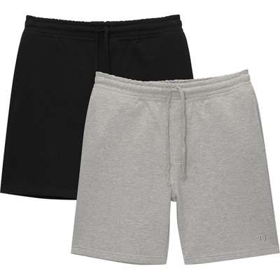 Pull&Bear Панталон сиво, черно, размер XL