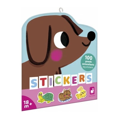 Janod Stickers samolepky domáce zvieratá 100 ks