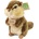 Rappa Плюшена играчка Rappa Еко приятели - Катерица Бурундук, седяща, 20 cm (231429)
