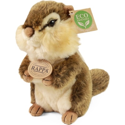 Rappa Плюшена играчка Rappa Еко приятели - Катерица Бурундук, седяща, 20 cm (231429)