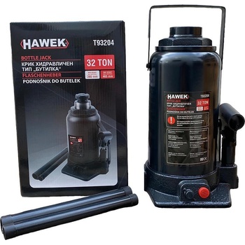 HAWEK Крик хидравличен бутилка 32 т, 255-465 мм, hawek hw-t93204 (hw-t93204)