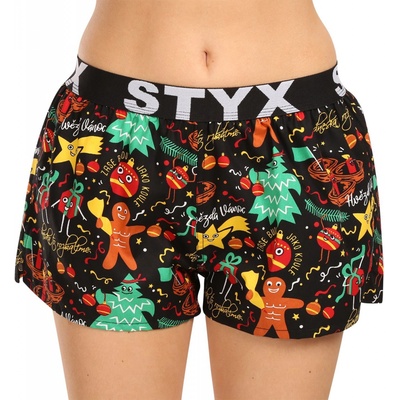 Styx Dámske trenky art športová guma Vianoce ozdoby (T1754)