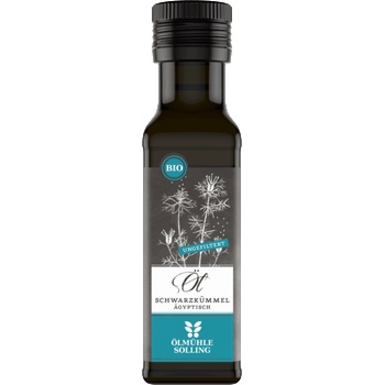 Ölmühle Solling Нефилтрирано био масло от черни семена - 100 мл