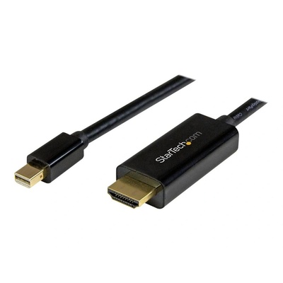 StarTech StarTech. com MDP2HDMM5MB адаптер за видео кабел 5 м Mini DisplayPort HDMI Черен (MDP2HDMM5MB)