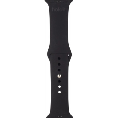 Holdit Каишка Holdit - Apple Watch, 38/40/41 mm, черна (7330985156519)