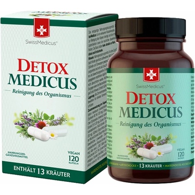 SwissMedicus DetoxMedicus 120 kapsúl