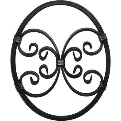 Ornament 375x300mm,hladký profil 12x12mm /12x6mm