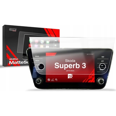 GRIZZ Protector, Ochrana displeje MatteScreen, Škoda Superb III, 2015-2024, Amundsen/Bolero, Display 8" – Hledejceny.cz