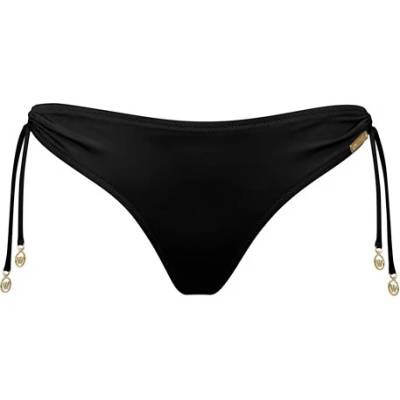 Watercult Дамско бикини долнище Watercult Women's Shimmering Solids Adj. Bikini Bottoms - Deep Black - размер 36 (EU) (150-4949-0111)
