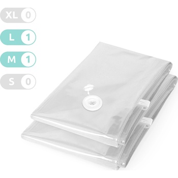 Compactor 2 ks COMPRESS 1x M 70 litrů 1x L 120 litrů RAN4432