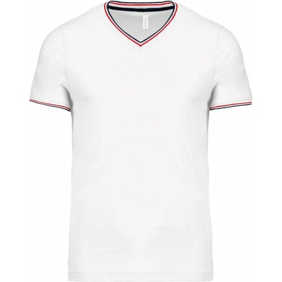 Kariban K 374 white/navy/red