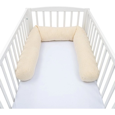 New Baby Mantinel do postieľky valec 3v1 Teddy krémový