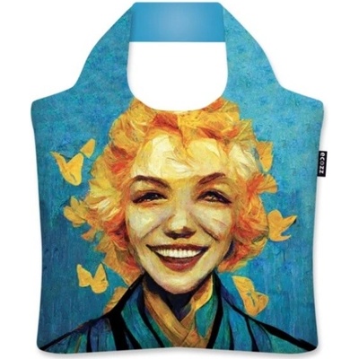 Nákupní taška ECOZZ - Marilyn Monroe / Vincent van Gogh SCAI01