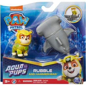 PAW Patrol Игрален комплект Spin Master Paw Patrol - Аква Рабъл и рибата чук (6066146)