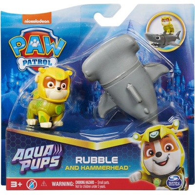 PAW Patrol Игрален комплект Spin Master Paw Patrol - Аква Рабъл и рибата чук (6066146)