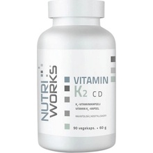 NutriWorks Vitamin K2 C D 90 kapsúl