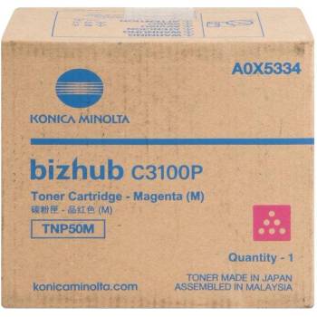Konica Minolta Оригинална тонер касета Minolta TNP50M, 4700 страници/5%, Magenta (3020104137)