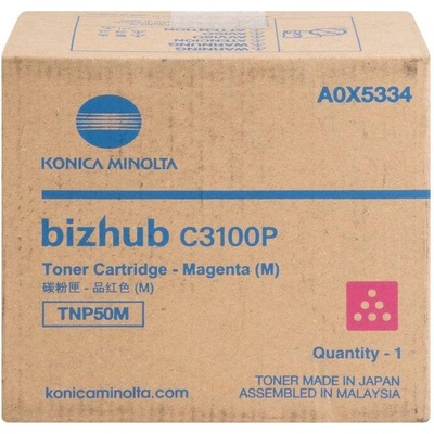 Konica Minolta Оригинална тонер касета Minolta TNP50M, 4700 страници/5%, Magenta (3020104137)