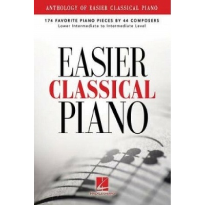 Anthology Of Easier Classical Piano