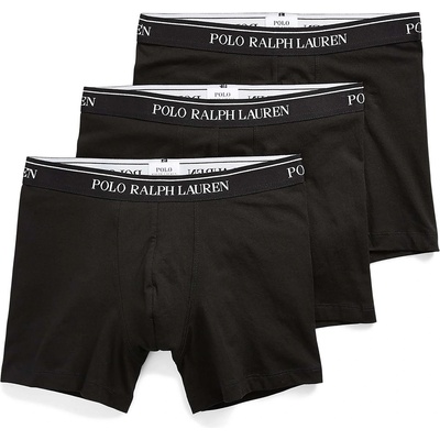 Ralph Lauren Боксерки Polo Ralph Lauren Mens 3-Pack Boxer Briefs - Polo Black
