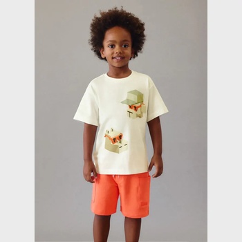 Mayoral Бермуди mix and match Оранжев цвят за мини момче Mayoral
