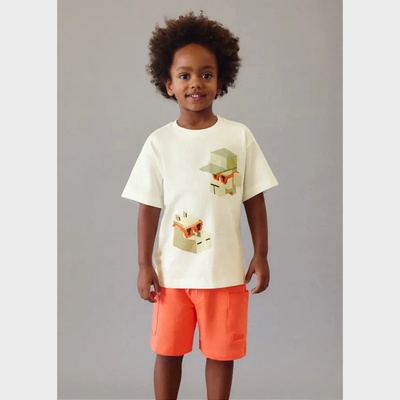 Mayoral Бермуди mix and match Оранжев цвят за мини момче Mayoral