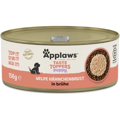 Applaws Dog Puppy Kuřecí prsa ve vývaru 6 x 156 g