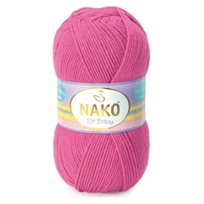 Nako Příze Elit baby 5278 tm.růžová