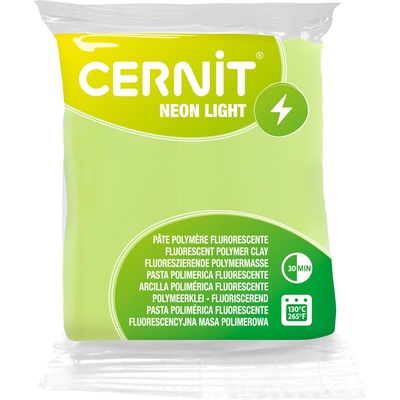 Cernit Polymer Clay Neon Light Полимерна глина Yellow 56 g (CE0930056700C)