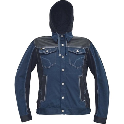 Cerva NEURUM CLS bunda+kapuce navy