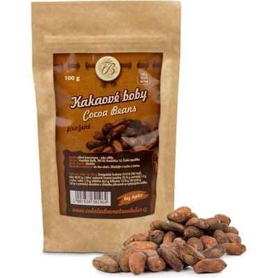 Čokoládovna Troubelice Kakaové boby pražené neloupané 100 g