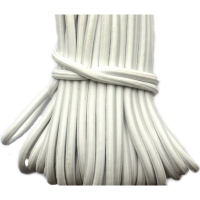 Prima-obchod Kulatá pruženka Ø5 mm, barva Bílá – Zboží Dáma