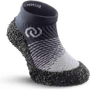 Skinners Детски боси чорапо-обувки SKINNERS KIDS Line 2.0, светлосиви - 26-27